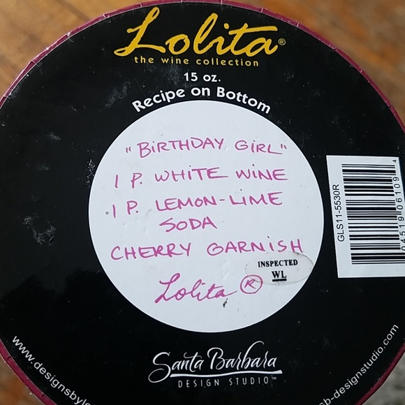 Lolita Wine Glass - Picture 6 of 6